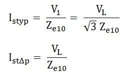 محاسبه استارتر ستاره مثلثی