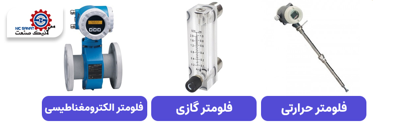 انواع فلومتر حرارتی