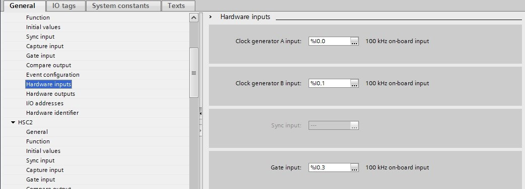 hardware inputs