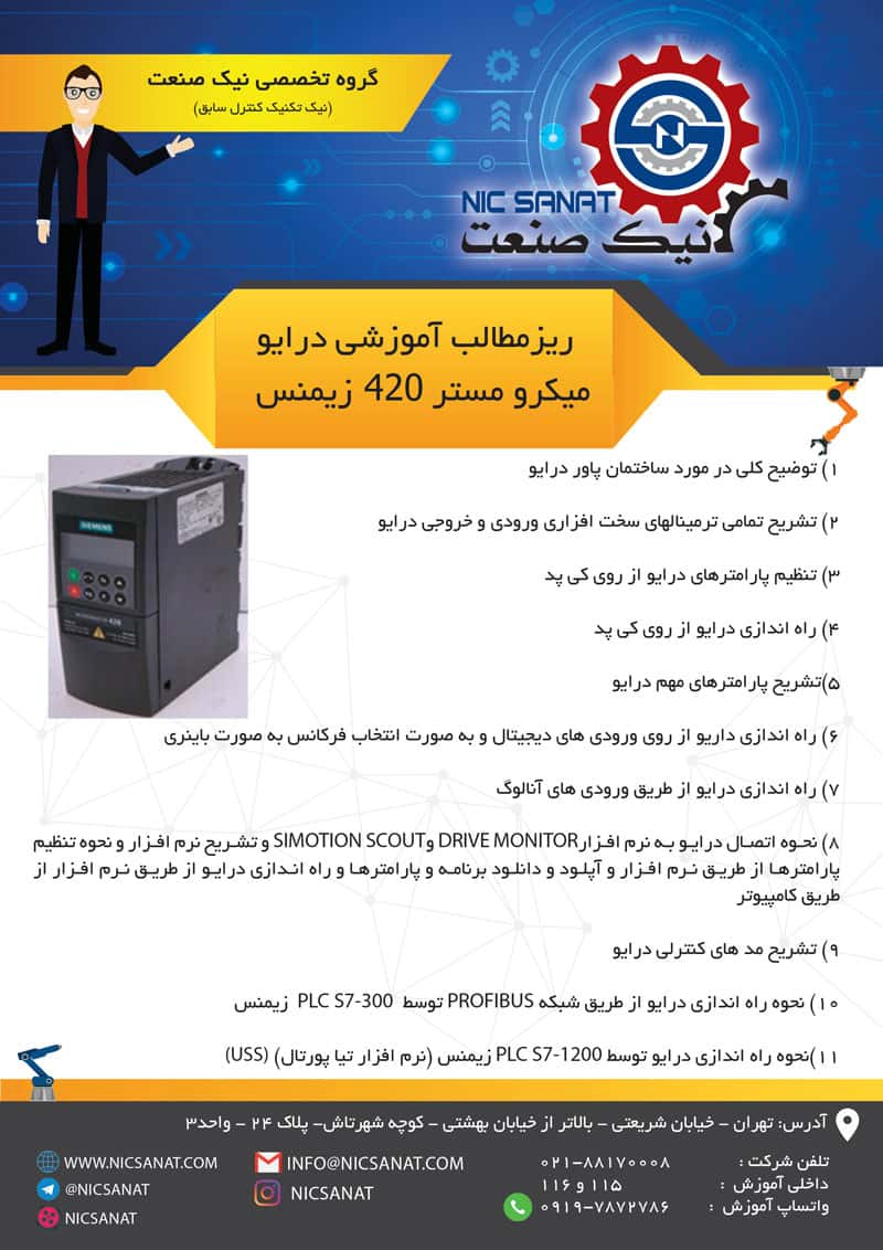 ریز مطالب آموزشی میکرو مستر