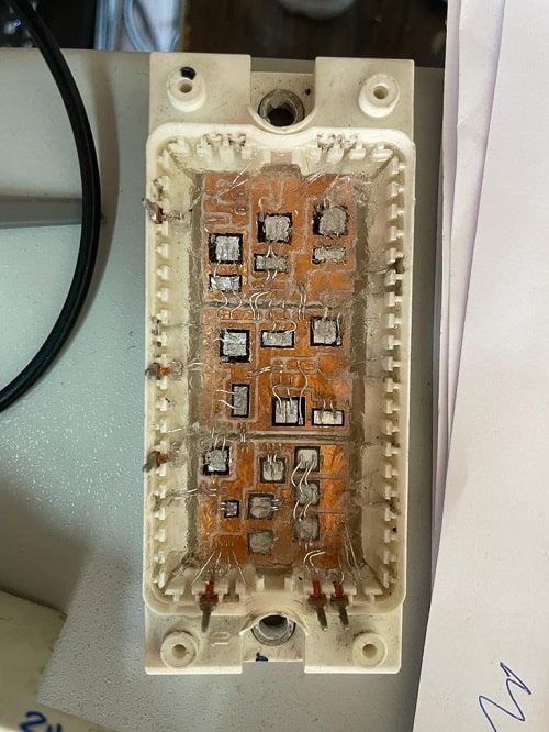 igbt سوخته