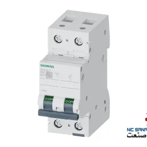 خرید کلید مینیاتوری زیمنس تیپ C دو پل 3 آمپر