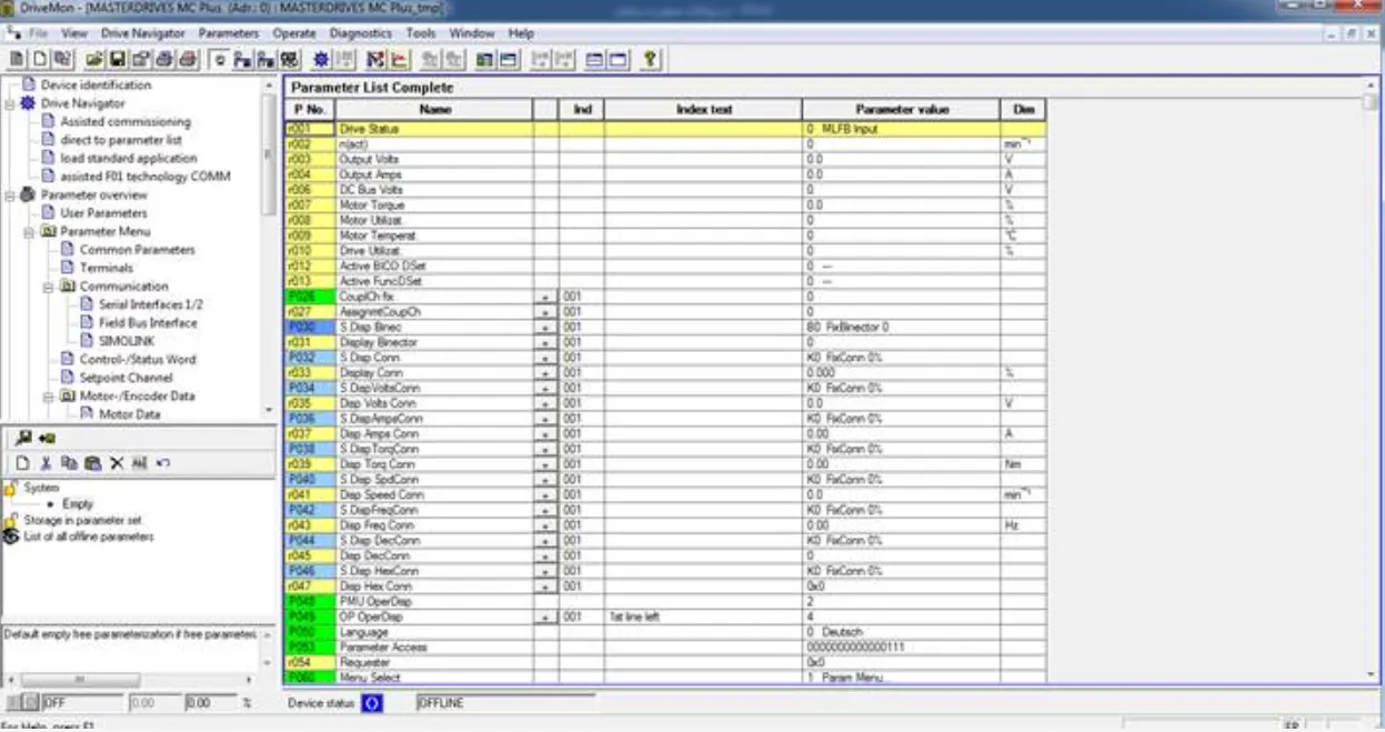 نرم افزار DRIVE MONITOR