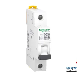 خرید کلید مینیاتوری اشنایدر تیپ C تک فاز 2 آمپر AC/DC مدل A9F84102