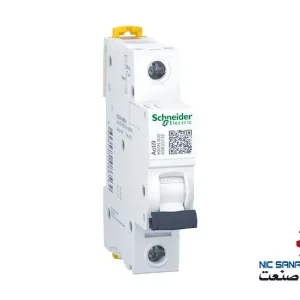 خرید کلید مینیاتوری اشنایدر تیپ B تک پل 20 آمپر AC مدل A9K23120