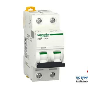 خرید کلید مینیاتوری اشنایدر تیپ C دو پل 32 آمپر AC مدل A9K24232