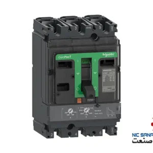 خرید کلید اتوماتیک اشنایدر NSX100 سه پل 16 آمپر مدل C10N3TM016 حفاظت TM-D