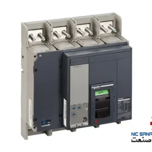 خرید کلید اتوماتیک اشنایدر NS چهار پل 800 آمپر NS08N4P2F22A فیکس موتوردار
