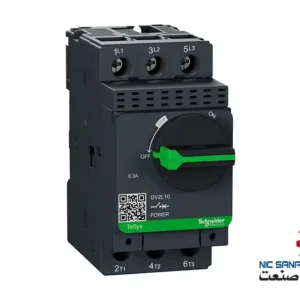 خرید کلید حرارتی اشنایدر 4 تا 6.3 آمپر مدل GV2P10 سری GV2P