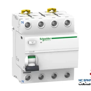 خرید کلید محافظ جان اشنایدر 100 آمپر چهار پل مدل A9R14491