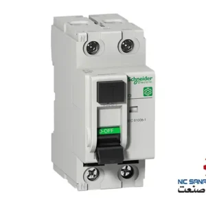 خرید کلید محافظ جان اشنایدر 25 آمپر دو پل مدل M9R11225