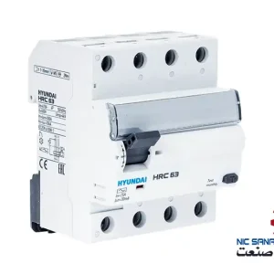 خرید کلید محافظ جان هیوندای 25A سه پل+نول با جریان نشتی 30MA