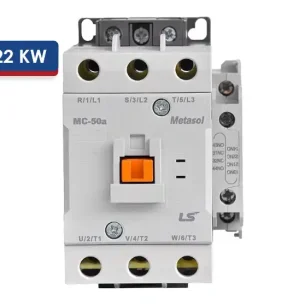 خرید کنتاکتور ال اس 50 آمپر 220VAC بوبین 22 کیلووات مدل MC-50a-AC220
