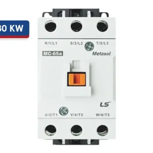 خرید کنتاکتور ال اس 65 آمپر 220VAC بوبین 30 کیلووات مدل MC-65a-AC220