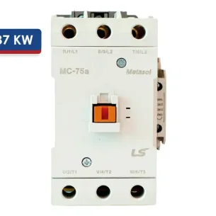 خرید کنتاکتور ال اس 75 آمپر 220VAC بوبین 37 کیلووات مدل MC-7C225a-A0