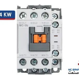 خرید کنتاکتور ال اس 9 آمپر 24/220VDC بوبین 4 کیلووات MC-9b