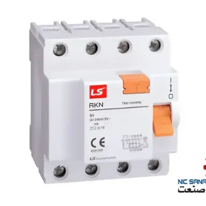 خرید کلید محافظ جان ال اس 63 آمپر 3 پل + نول مدل RKN-3P+N-63A-30mA