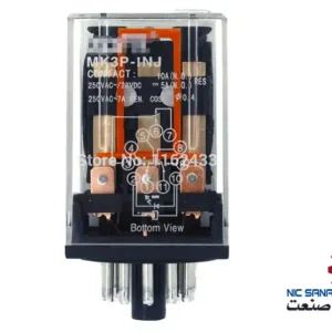 خرید رله شیشه ای 24VDC امرن مدل MK3P-I 24VDC