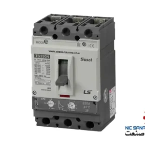 خرید کلید اتوماتیک ال اس سه پل 200A قابل تنظیم حرارتی TS250N-ATU-200