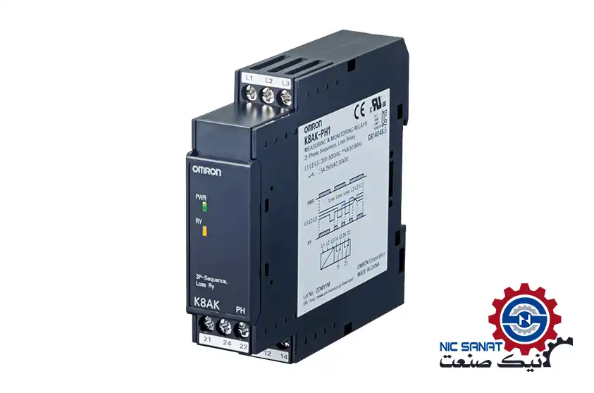 کنترل فاز 220 تا 480 ولت AC امرن مدل K8AK-PH1