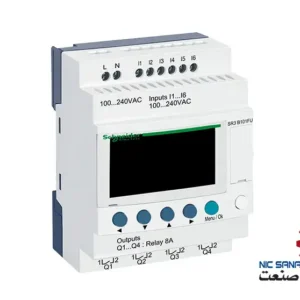 خرید پی ال سی اشنایدر سری زلیو 100 تا 240VAC با کد SR3B101FU