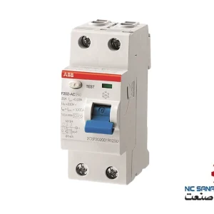 خرید کلید محافظ جان دو پل 40 آمپر ABB مدل 2CSF202005R1400