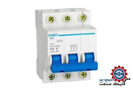 خرید کلید مینیاتوری چینت 20 آمپر سه فاز مدل EB 3P C 20A 4.5KA