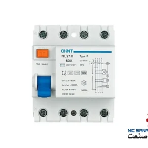 خرید کلید محافظ جان 63 آمپر چهار پل چینت