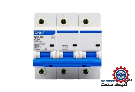خرید کلید مینیاتوری چینت 100 آمپر سه فاز مدل NXB-125-C100-10K-3P