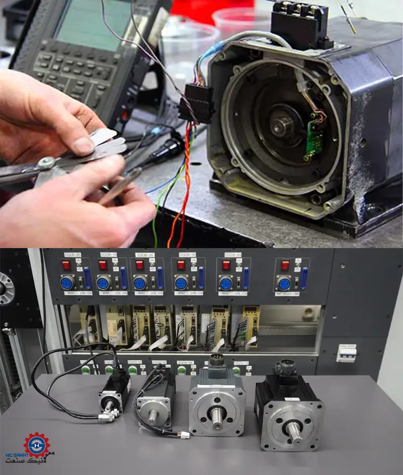 تعمیر سروو موتور میتسوبیشی و عیب یابی سروو Mitsubishi