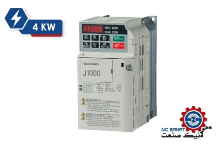 خرید اینورتر تک فاز 4KW سری J1000 یاسکاوا مدل CIMR-JC4A0011BAA