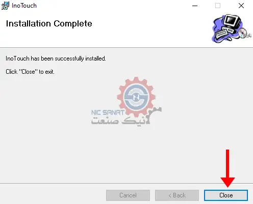 نصب برنامه HMI Ino Touch Editor
