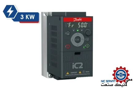 اینورتر سه فاز 3 کیلووات IC2-30FA3N04-07A2E20F4+ACBC دانفوس