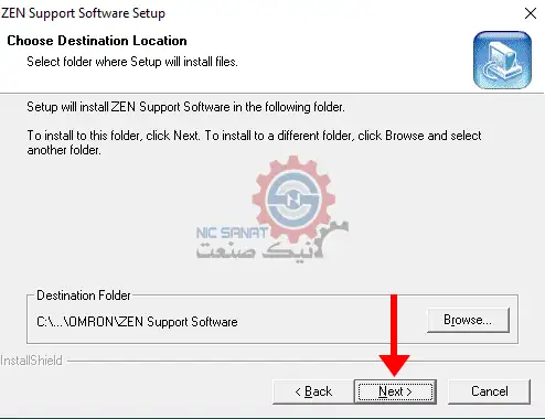 نصب نرم افزار ZEN Support Software