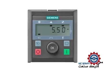 پنل نمایشگر و کیپد BOP اینورتر V20 زیمنس مدل 6SL3255-0VA00-4BA1