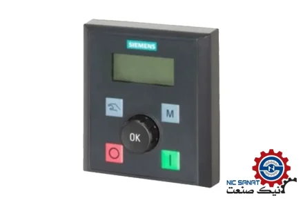 خرید کیپد BOP برای اینورترهای SINAMICS V20 زیمنس مدل 6SL3255-OVA00-4BA0