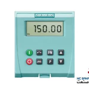 خرید کیپد BOP برای اینورترهای SINAMICS V20 زیمنس مدل 6SL3255-OVA00-4BA1