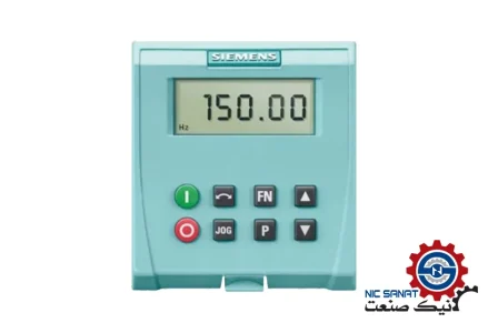 خرید کیپد BOP برای اینورترهای SINAMICS V20 زیمنس مدل 6SL3255-OVA00-4BA1