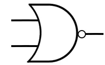 علامت اختصاری گیت NOR
