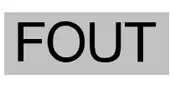 کلید FOUT اینورتر یاسکاوا