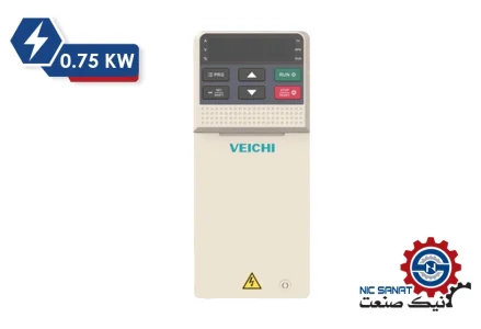 خرید اینورتر تک فاز 0.75KW سری AC01 ویچی مدل AC01-S2-R75G-B-W