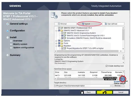 مراحل تصویری نحوه نصب نرم افزار TIA Portal V15.0