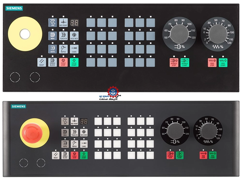معرفی رابط کاربری کنترلر CNC زیمنس