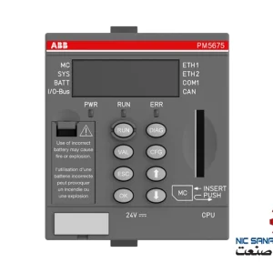 خرید پی ال سی PM5675-2ETH سری AC500 برند ABB