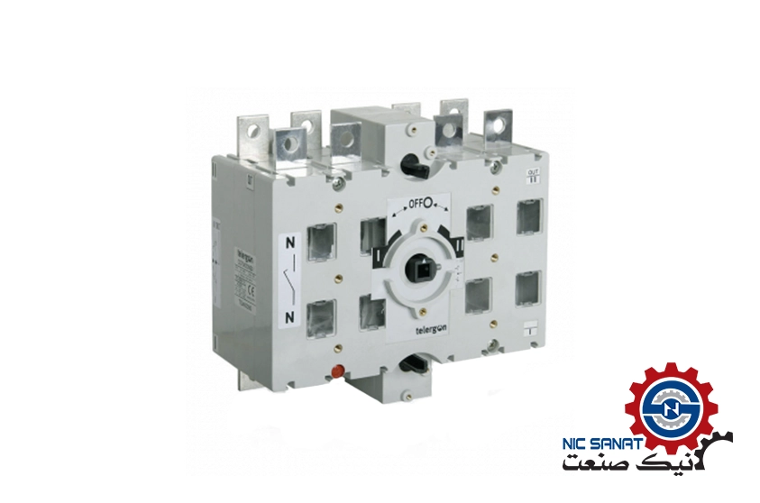 خرید کلید چنج اور 800 آمپر 4 پل موتور دار تلرگان CCF08003NS0