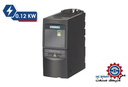 خرید اینورتر 0.12 کیلووات تک فاز میکرومستر زیمنس مدل 6SE6420-2UC11-2AA1