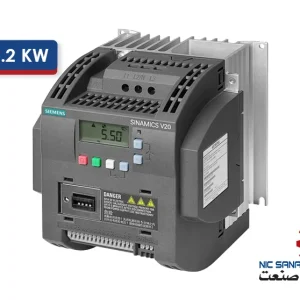 خرید اینورتر تک فاز 2.2 کیلووات V20 زیمنس مدل 6SL3210-5BB22-2BV1