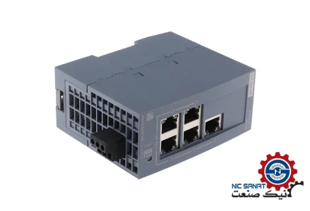 خرید سوئیچ شبکه اسکالانس زیمنس غیرمدیریتی مدل 6GK5005-0BA00-1AB2