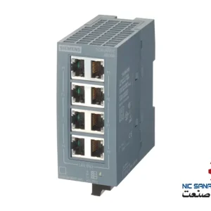 خرید سوئیچ شبکه اسکالانس زیمنس مدل 6GK5008-0BA00-1AB2 غیر مدیریتی