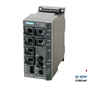 خرید سوئیچ شبکه اسکالانس زیمنس مدل 6GK5106-1BB00-2AA3 از نوع غیر مدیریتی (Unmanaged)